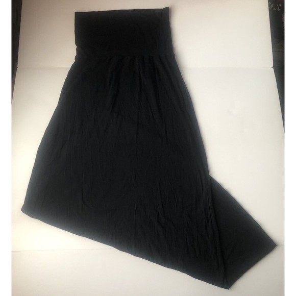 Splendid Tube Top Maxi Dress Women’s Medium Black - Picture 1 of 13